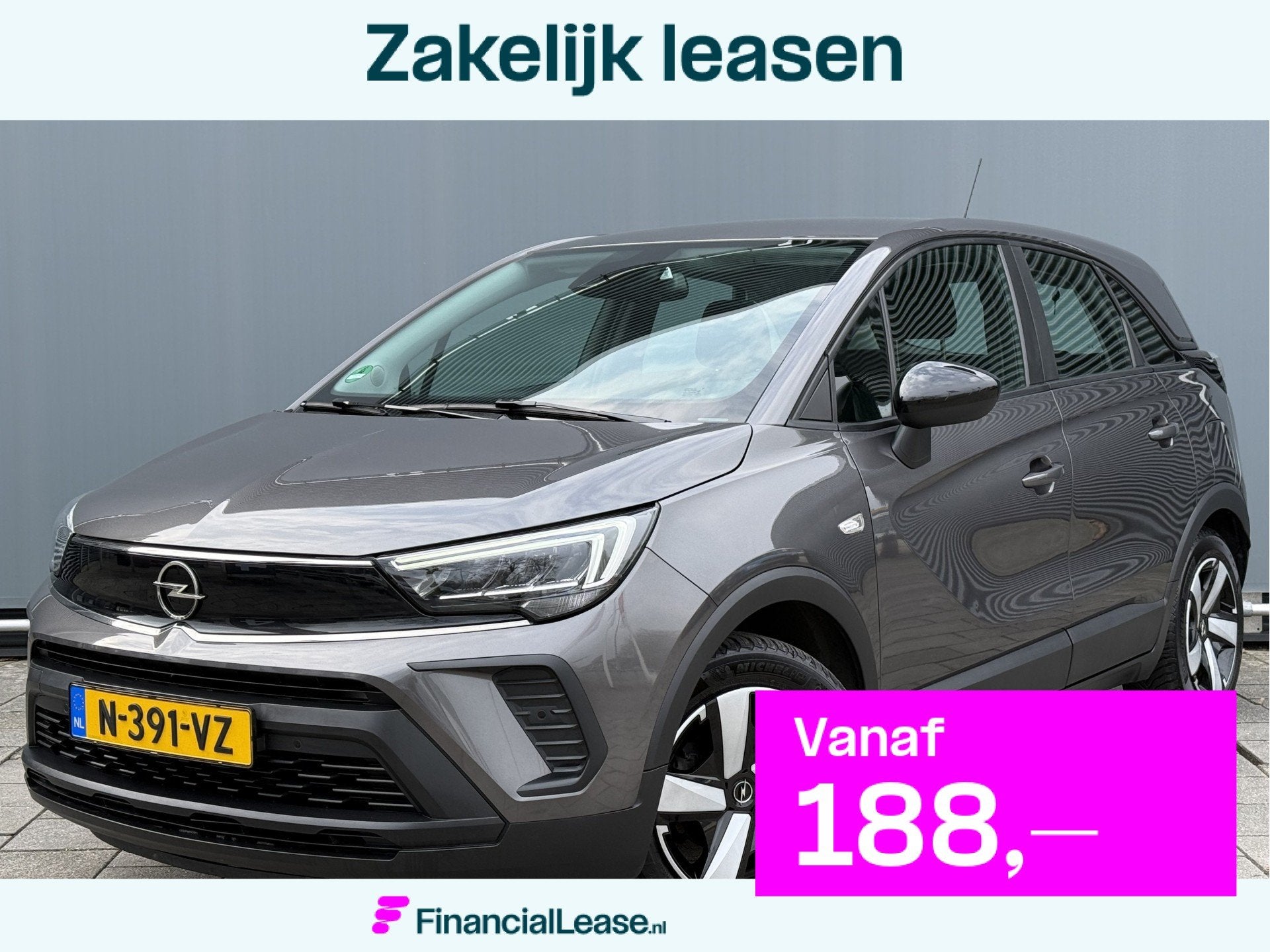 Opel Crossland BWJ 2022 | 1.2 83PK Edition FACELIFT | TREKHA, Voorwielaandrijving, Stof, Gebruikt, 1199 cc