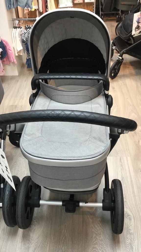 Joolz Day 2 kinderwagen grijs met wieg en zitgedeelte, Gebruikt, Combiwagen, Met reiswieg, Ophalen