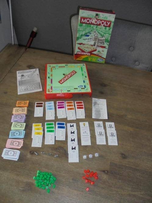 Monopoly reisspel, Ophalen of Verzenden, Zo goed als nieuw, Reisspel