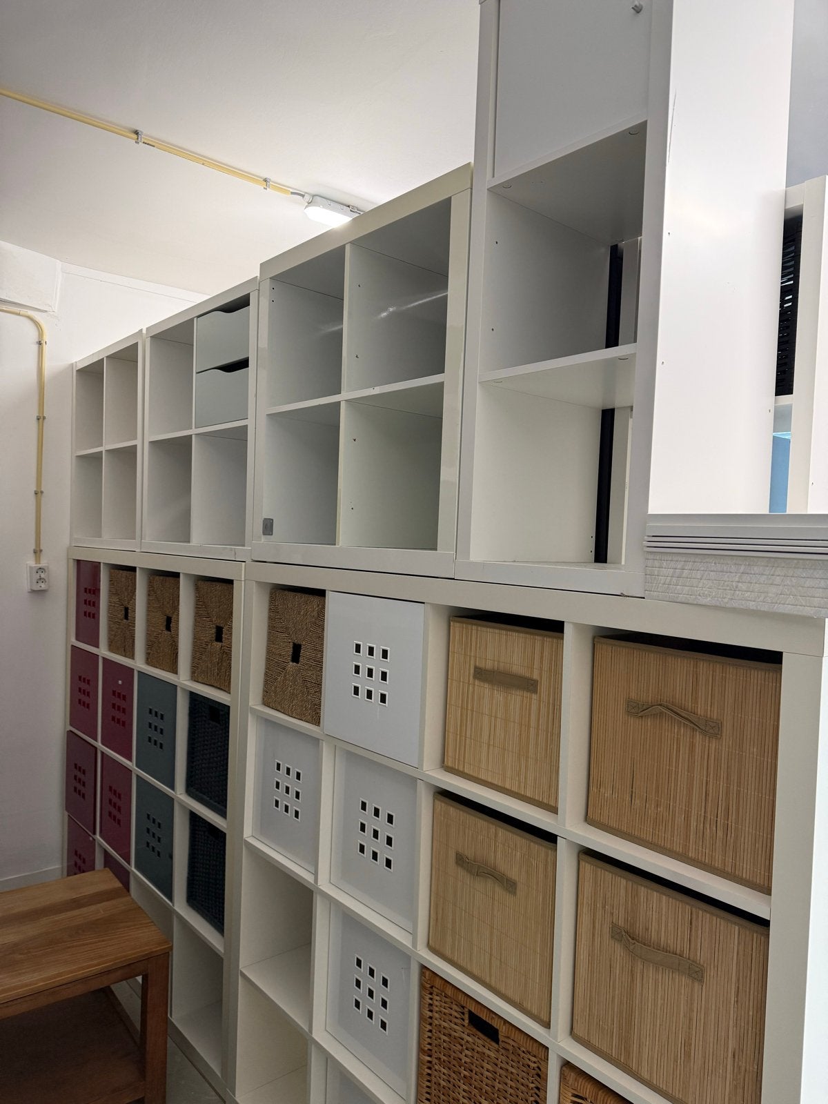 IKEA Kallax / Expedit Kast met diverse inzetstukken, Huis en Inrichting, Ophalen of Verzenden, Gebruikt