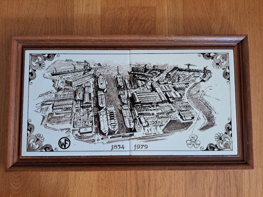 Tegels - Wilton Fijenoord - Schiedam, Ophalen of Verzenden, Zo goed als nieuw, Overige typen