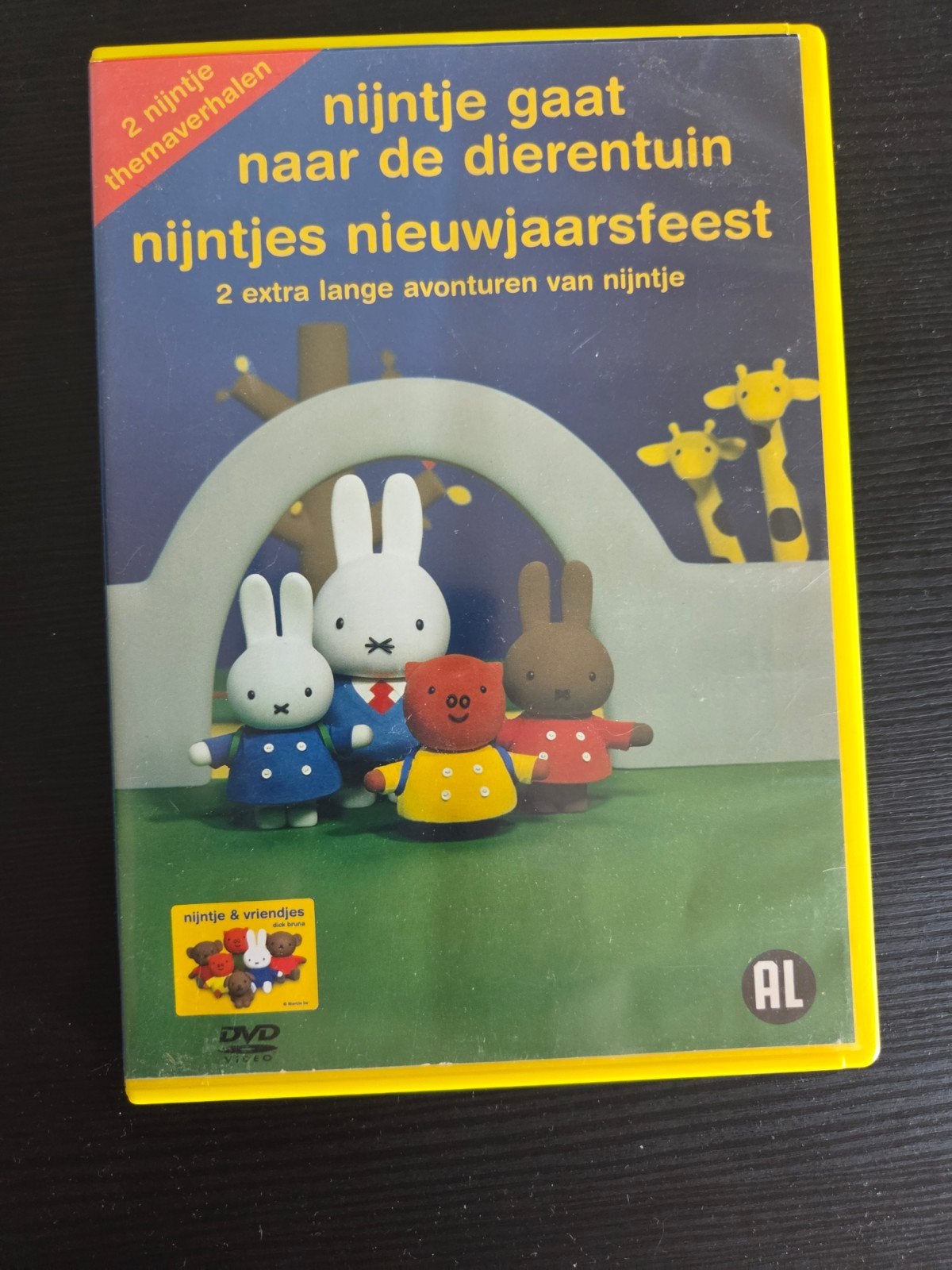 Nijntje DVD: Dierentuin & Nieuwjaarsfeest (2 verhalen), Ophalen, Gebruikt, Alle leeftijden, Tv fictie