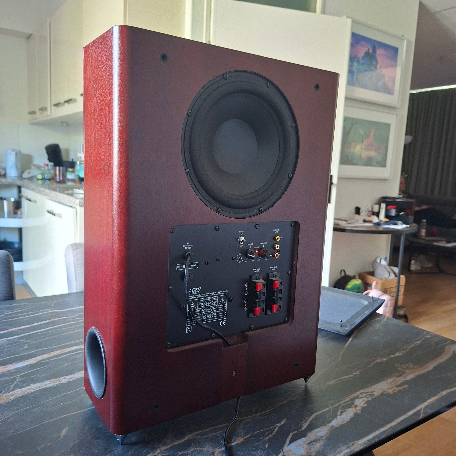 ASW Subwoofer - Krachtige Bass voor Thuisbioscoop, Audio, Tv en Foto, Luidsprekers, Subwoofer, Ophalen, 150 watt of meer, Overige merken