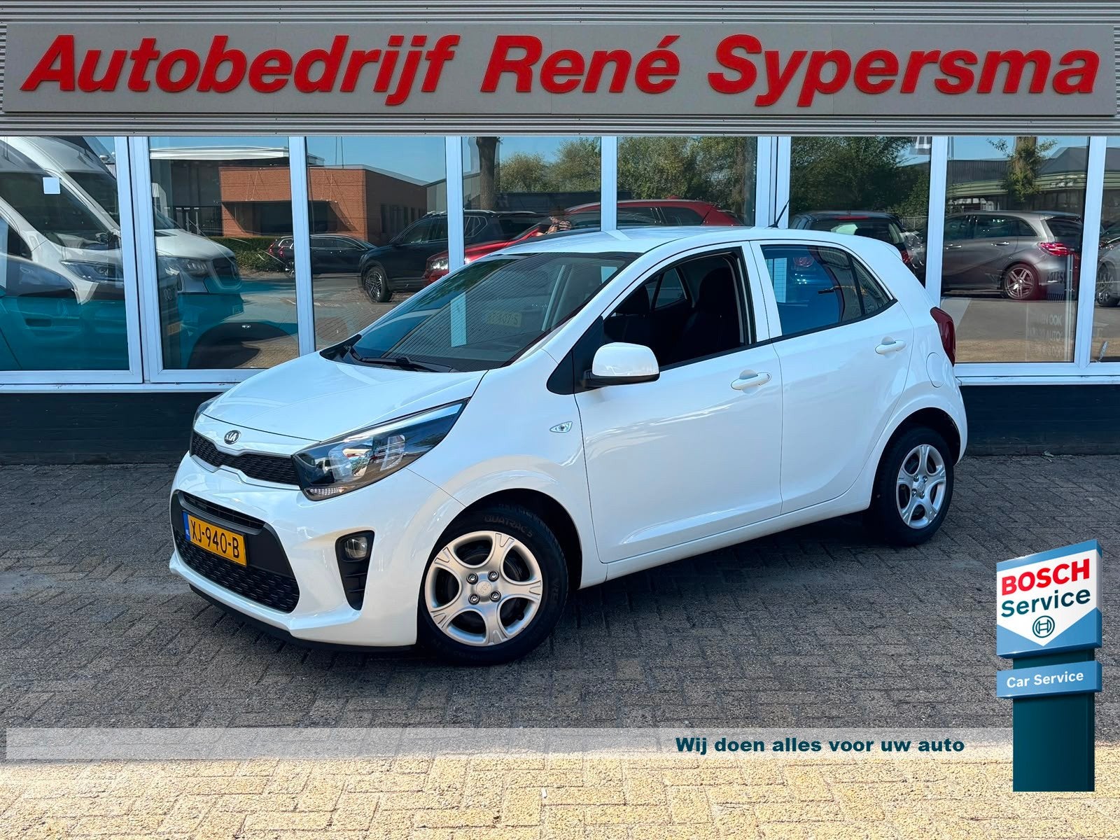 Kia Picanto 1.0 CVVT EconomyPlusLine | Bluetooth | Airco | E, Voorwielaandrijving, Dealer onderhouden, Stof, Gebruikt