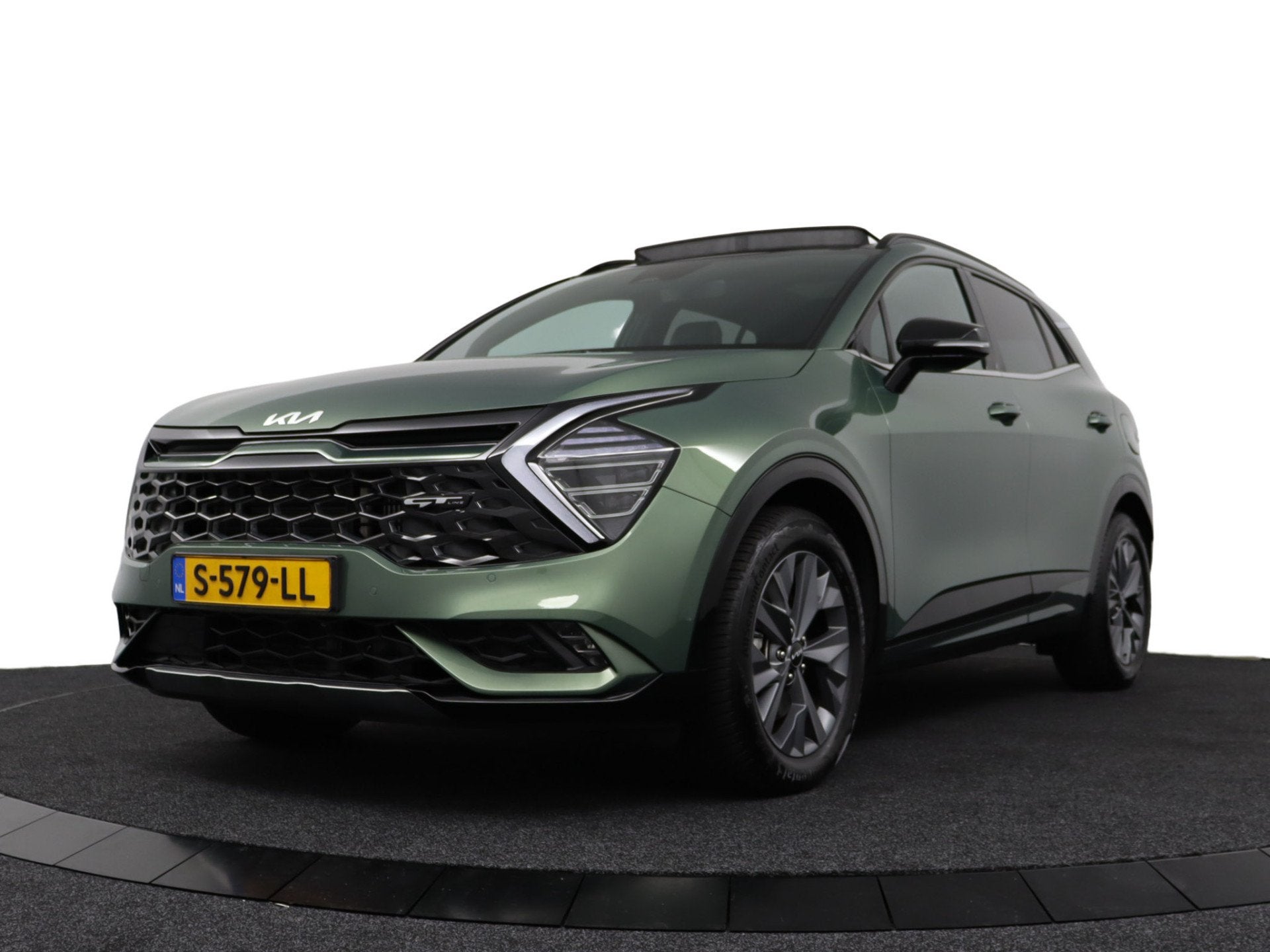 Kia Sportage 1.6 T-GDi Hybrid GT-Line - Trekhaak - Schuif-/k, Auto's, Dealer onderhouden, Gebruikt, 4 cilinders, Adaptive Cruise Control