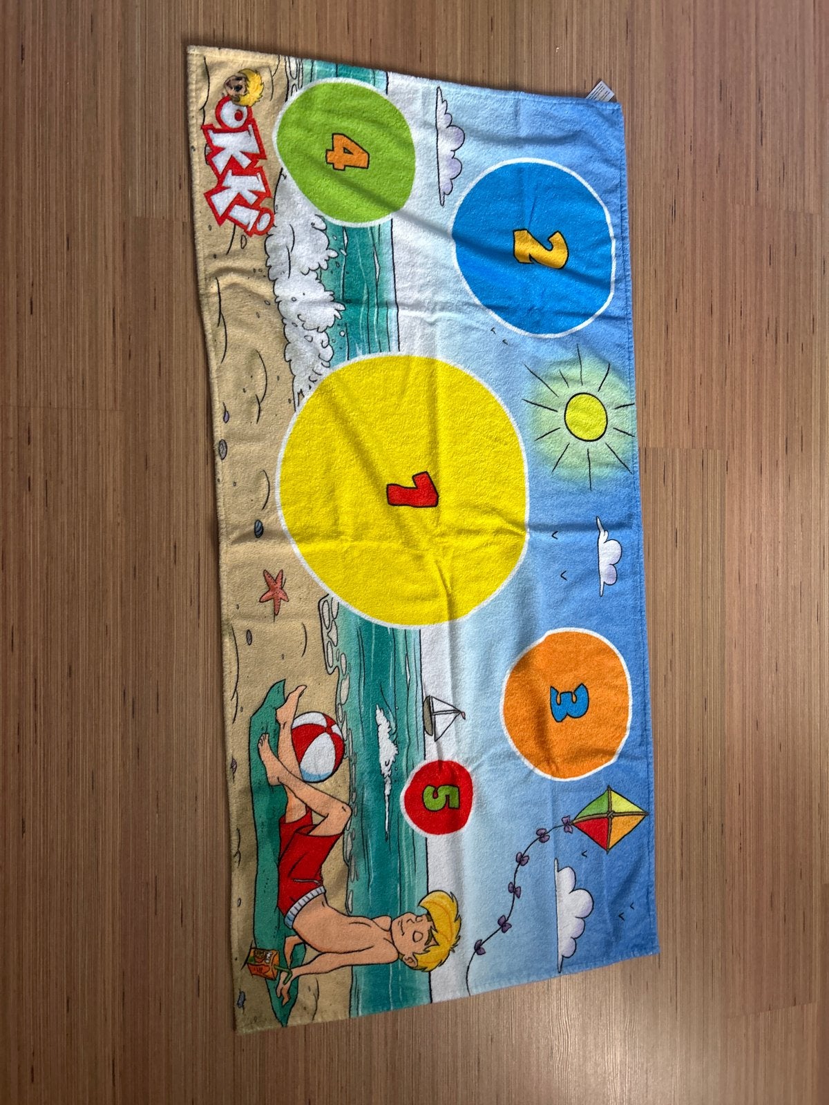 Jokie strandlaken met spelletje - Zo goed als nieuw, Ophalen of Verzenden, Zo goed als nieuw, Jongen of Meisje