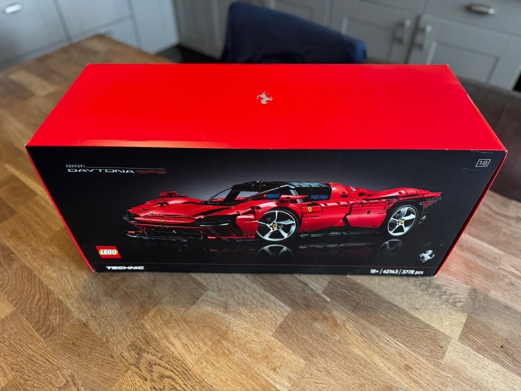 LEGO Technic 42143 Ferrari Daytona SP3 1:8 Nieuw, Ophalen, Lego, Zo goed als nieuw, Technic