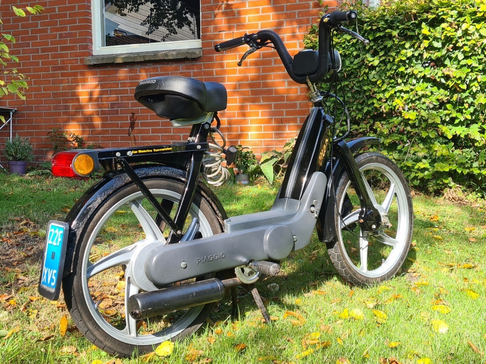 Vespa Ciao blauw kenteken - Zeer netjes!, Fietsen en Brommers, Ophalen, Zo goed als nieuw