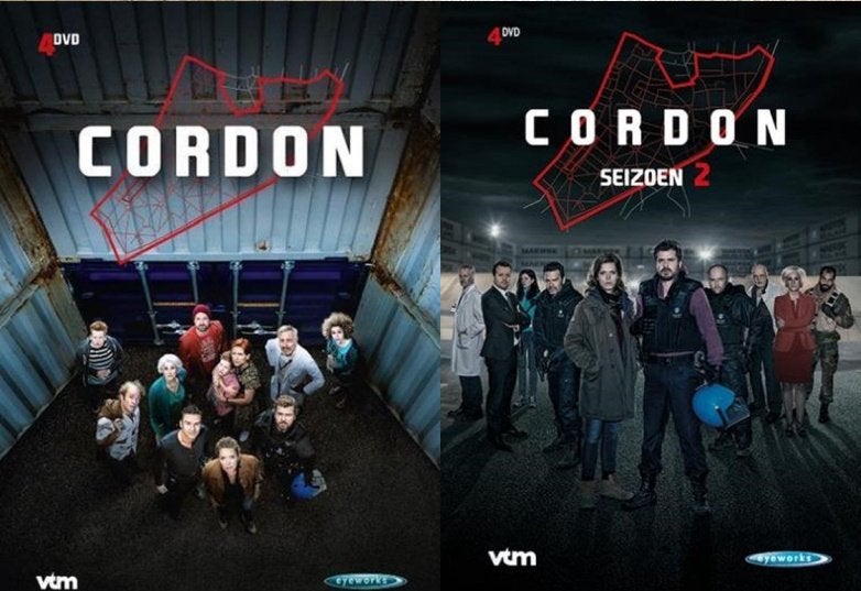 Cordon - Seizoen 1+2 (DVD) De Complete TV-Serie, Alle leeftijden, Ophalen of Verzenden, Zo goed als nieuw, Drama