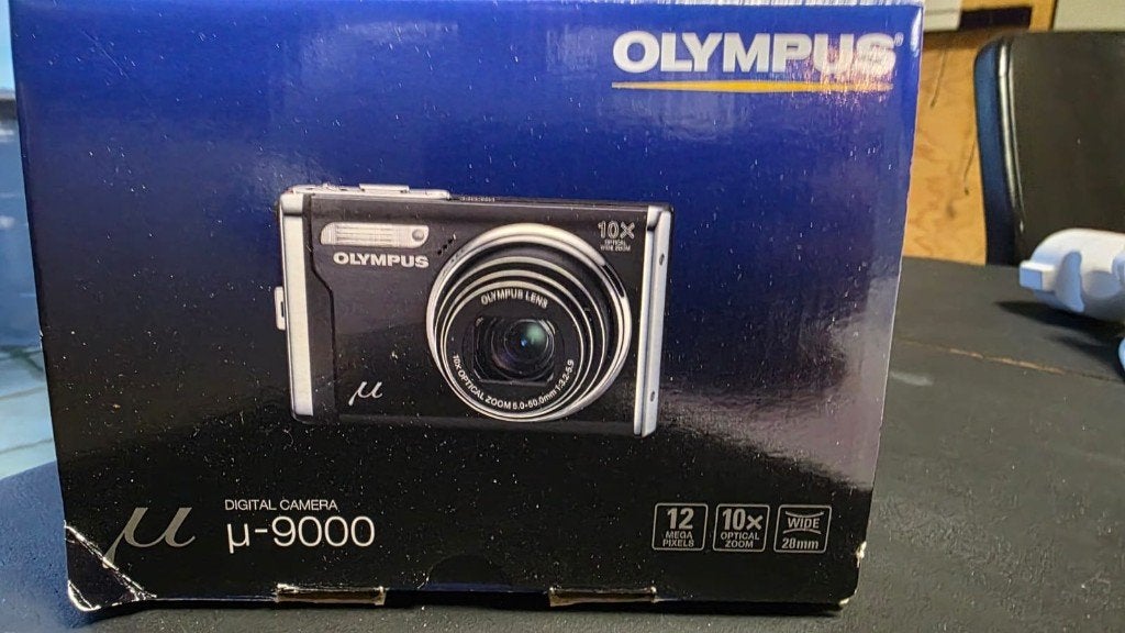 Olympus digitale camera u-9000, Gebruikt, 12 megapixels, Ophalen of Verzenden, Olympus