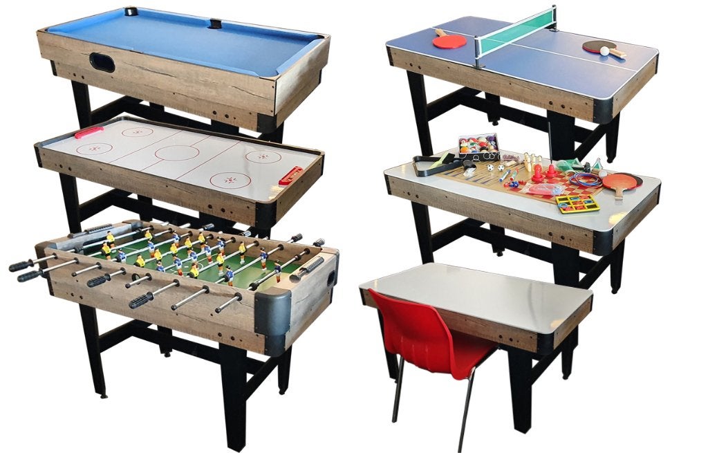 TopTable Multi Fun Wood 16 in 1, met 220v fan!, Ophalen of Verzenden, Nieuw, Pooltafel