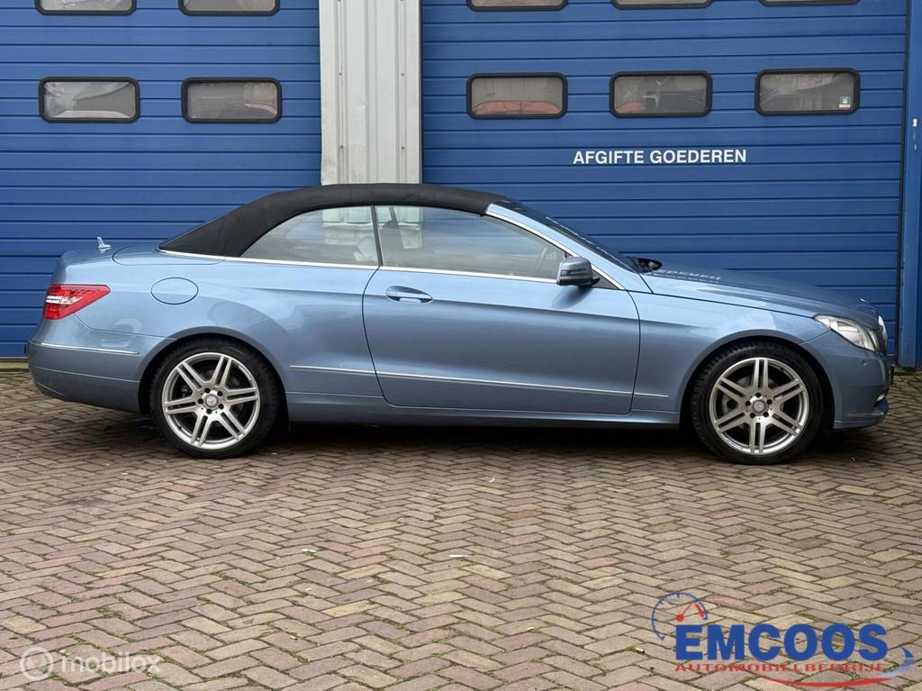 Mercedes E-klasse Cabrio 200 CGI Avantgarde * Airco * Cruise, Auto's, Mercedes-Benz, Euro 5, Achterwielaandrijving, 4 cilinders