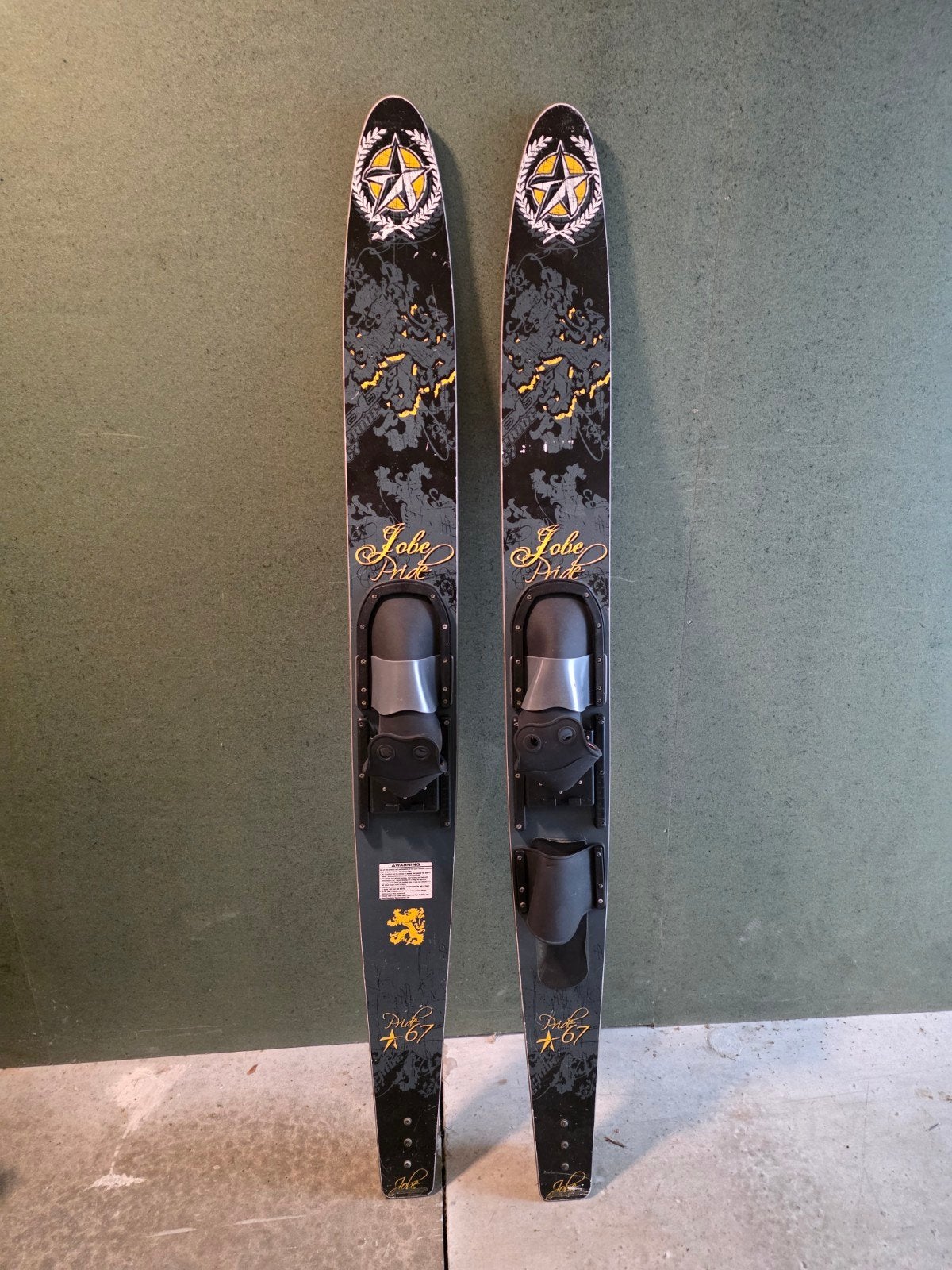 Jobe Pride 67 Waterski's, Watersport en Boten, Waterski's, Ophalen, Gebruikt, 160 cm of meer, Waterski's