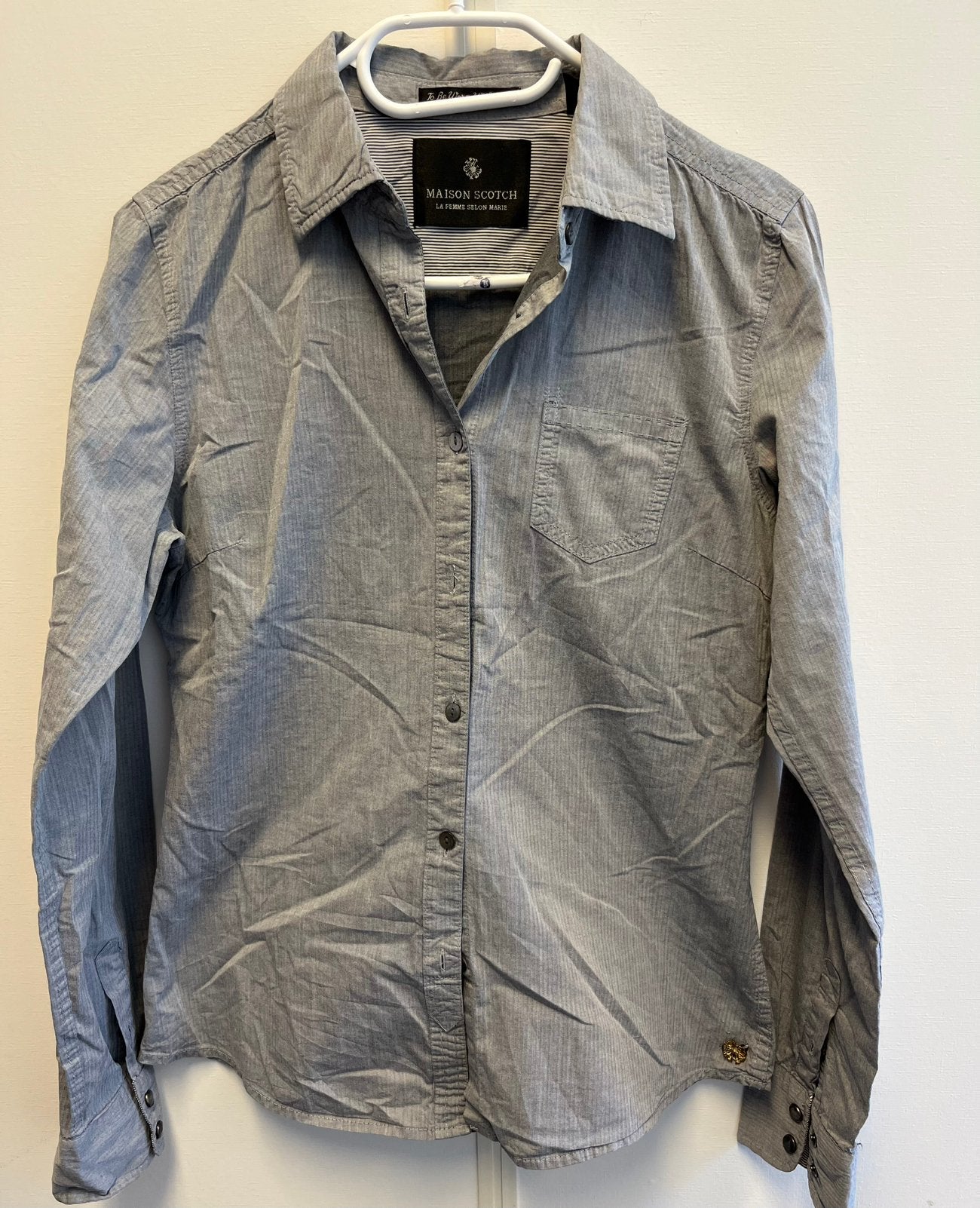 Maison Scotch gestreepte blouse - Maat M, Maat 38/40 (M), Ophalen of Verzenden, Zo goed als nieuw, Lange mouw