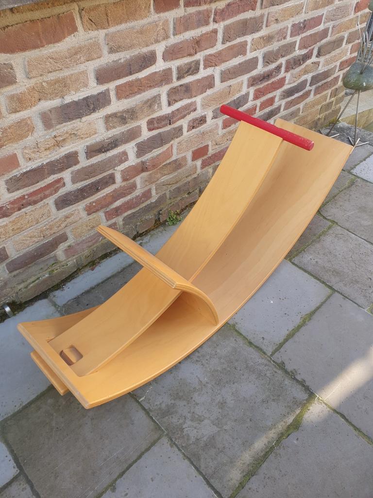 Schommel paard, Ophalen