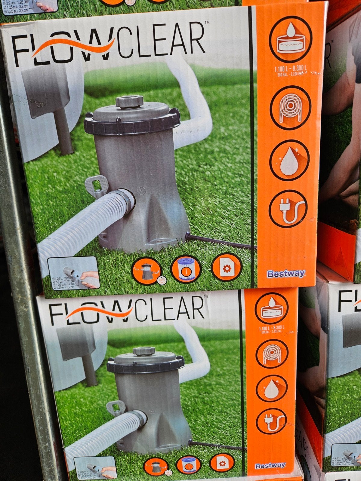 Flowclear Filterpomp voor Zwembaden (1.100-8.300 L), Ophalen, Nieuw, Zwembadpomp