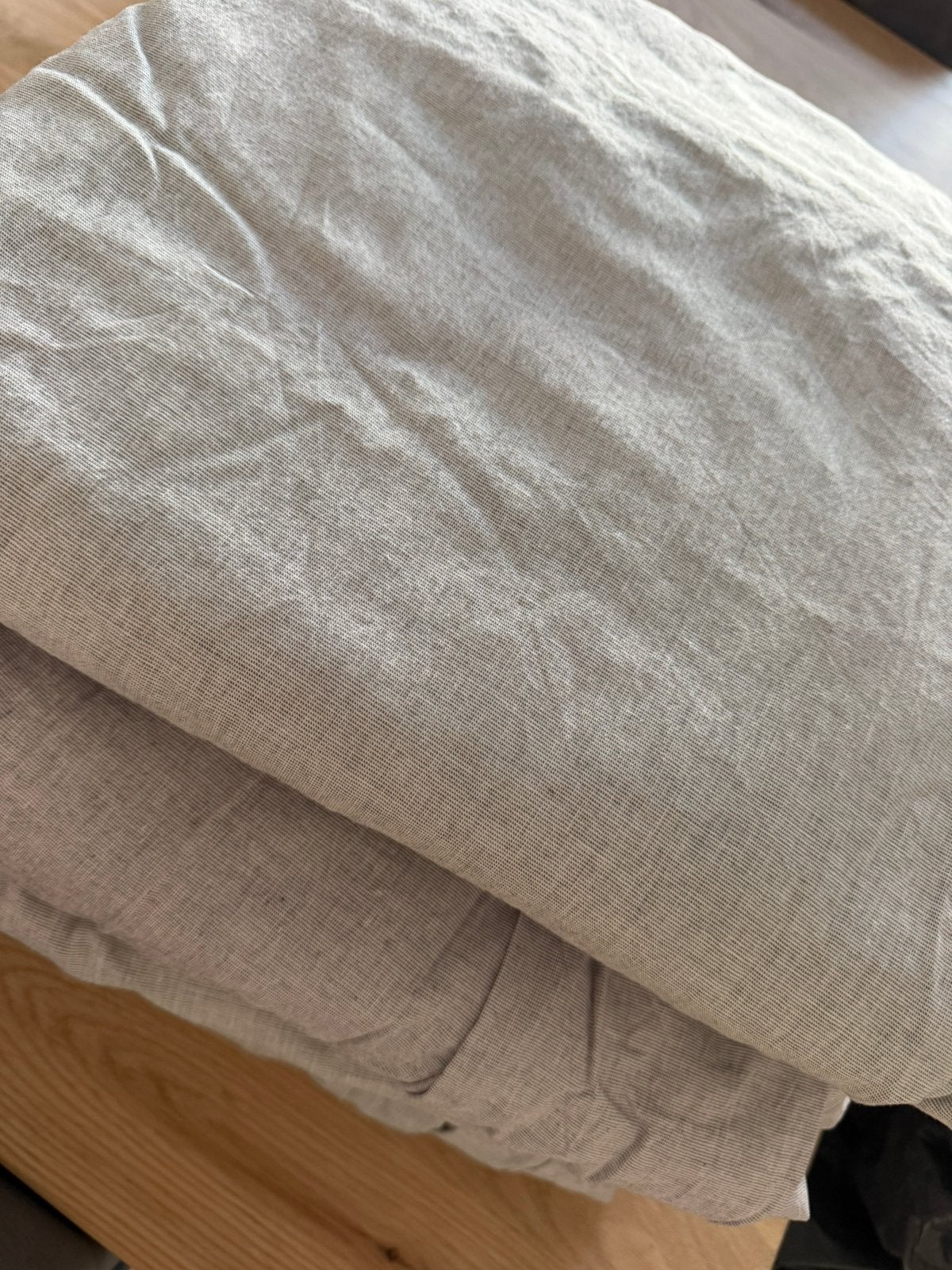 IKEA lichtgrijze katoenen gordijnen 7 stuks – 90x250 cm, Huis en Inrichting, Stoffering | Gordijnen en Lamellen, Zo goed als nieuw