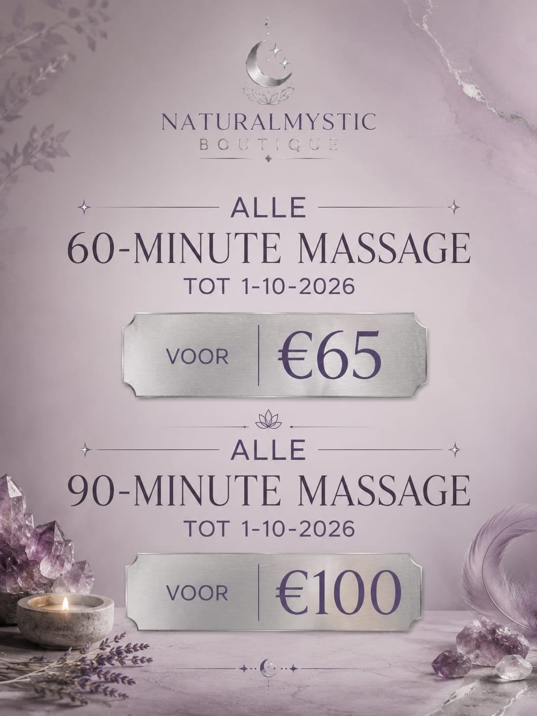 Massage en Wax Behandelingen (M&V) Almere, Ontspanningsmassage