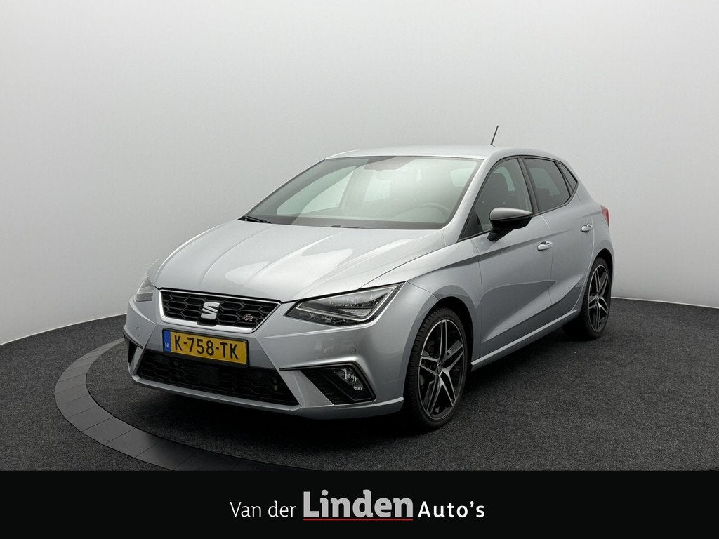 SEAT Ibiza 1.5 TSI 150PK FR Business Intense Plus | Automaat, Auto's, 4 cilinders, 150 pk, Leder en Stof, Origineel Nederlands