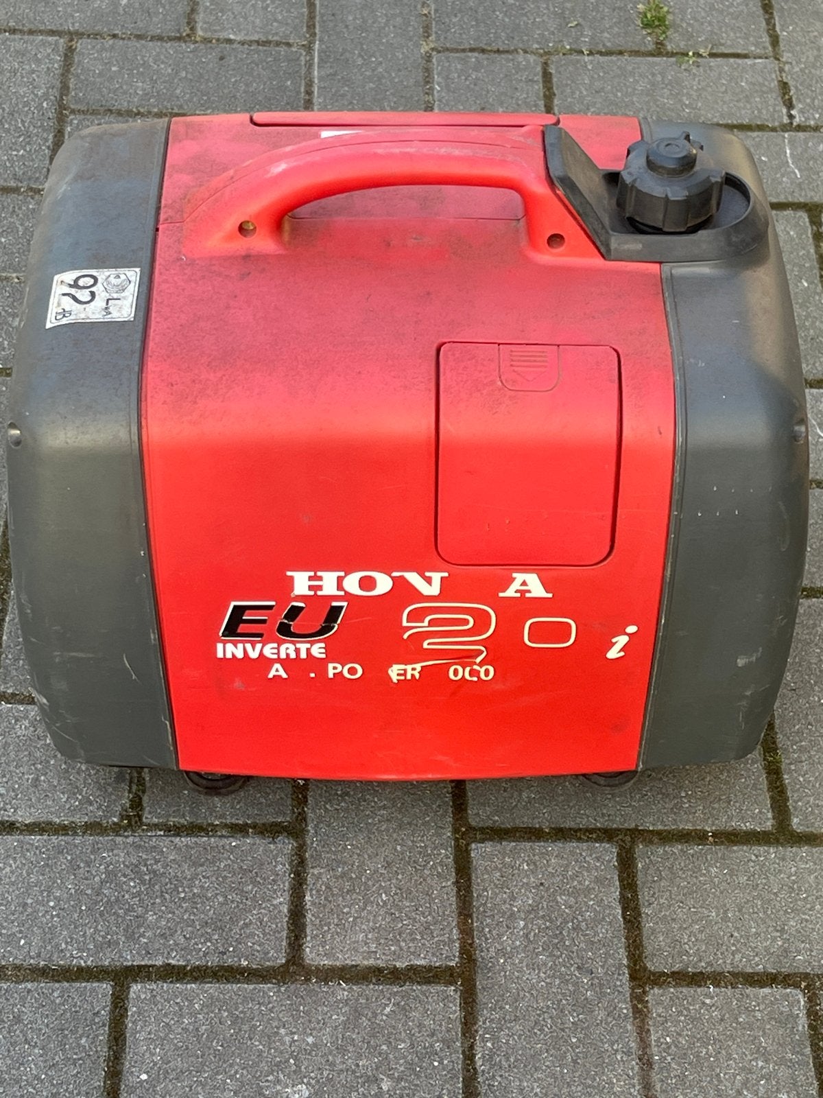 Honda EU20i Inverter Aggregaat - Gebruikt, Benzine, Doe-het-zelf en Verbouw, Ophalen of Verzenden, Gebruikt