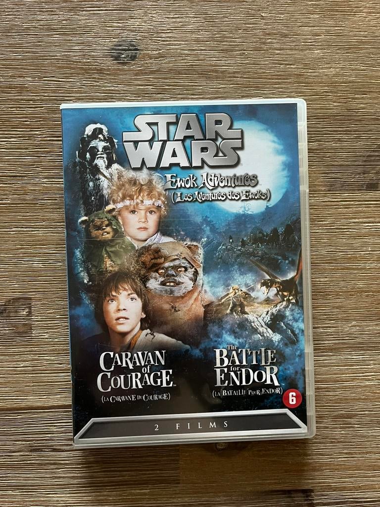 Ewok Adventures -  Battle For Endor / Caravan Of Courage, Cd's en Dvd's, Dvd's | Science Fiction en Fantasy, Zo goed als nieuw