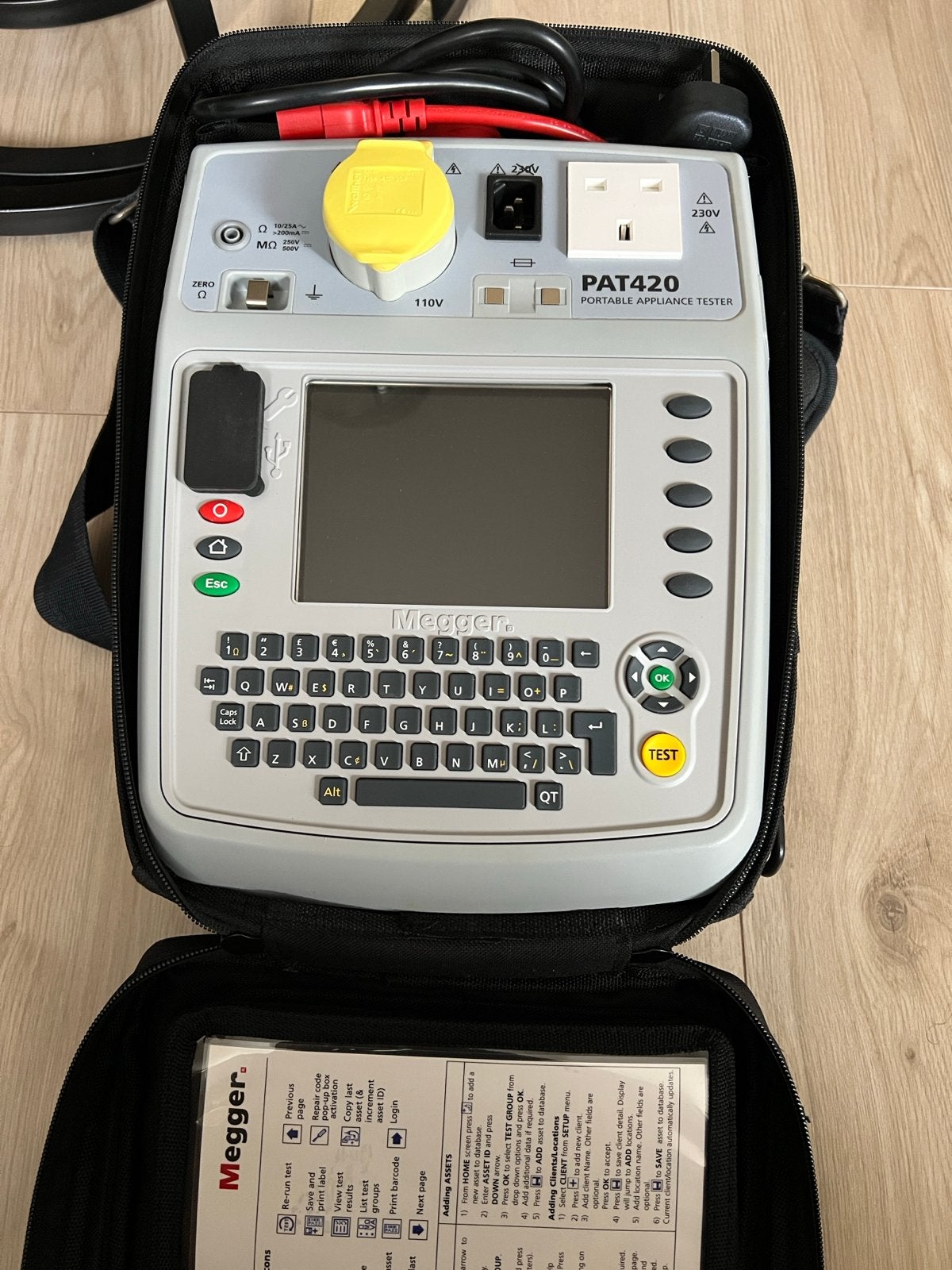 Megger PAT420 Draagbare Apparaattester, Ophalen of Verzenden