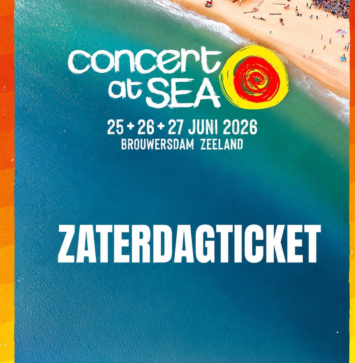 Zaterdagticket Concert at Sea, Eén persoon