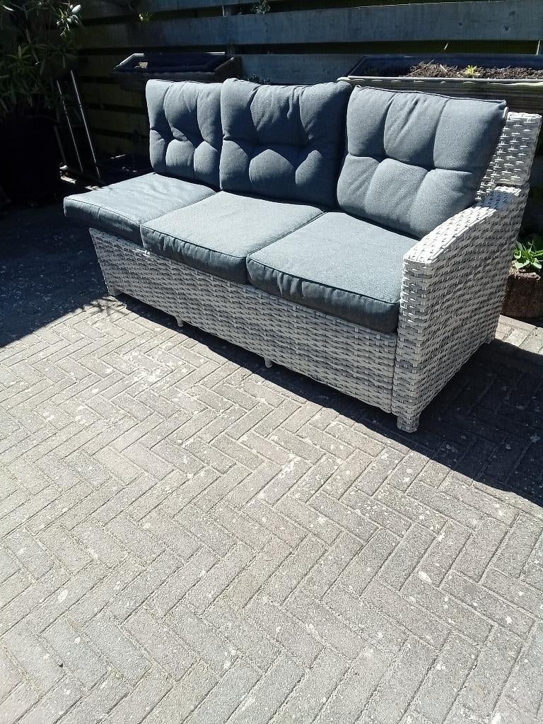 Helft loungeset, Ophalen, Zo goed als nieuw, Rotan