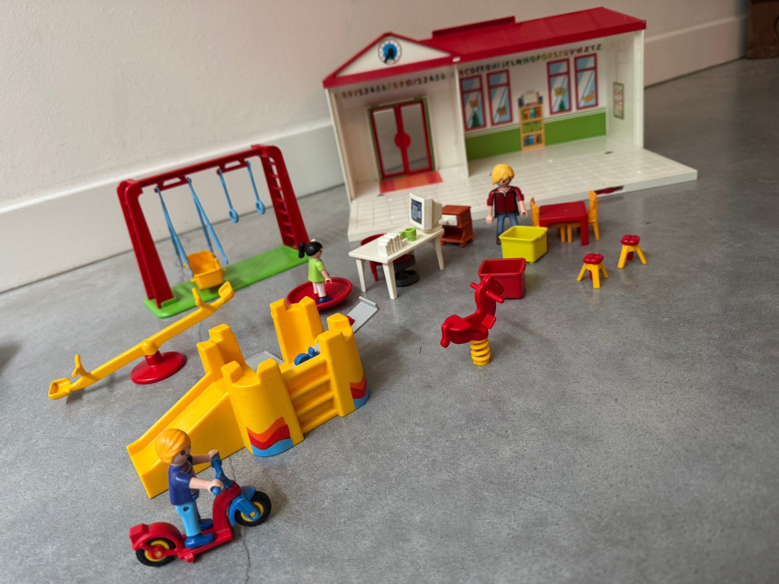 Playmobil school, Ophalen, Gebruikt, Losse onderdelen