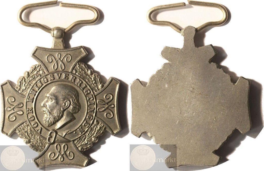 Onderscheiding z.j. (vanaf 1869) - voor Krijgsverrichtingen, Ophalen of Verzenden, Overige materialen, Nederland