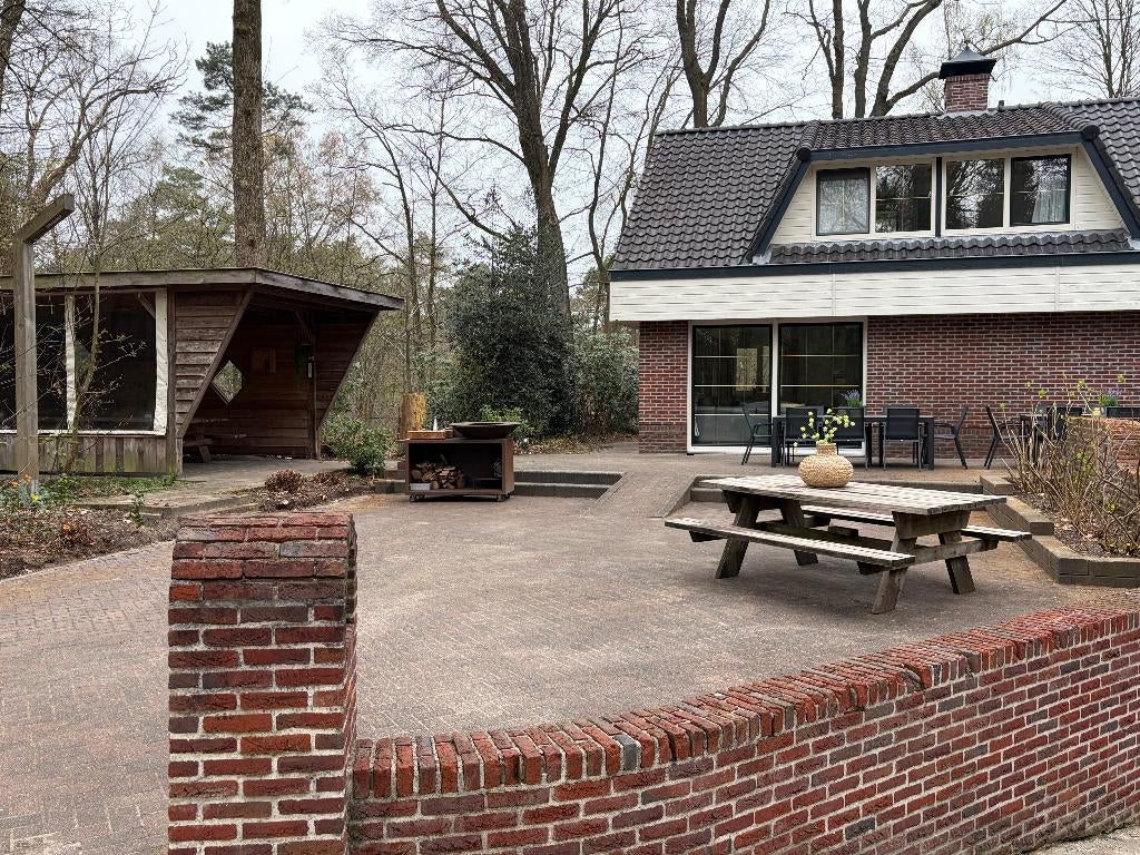Luxe Bosvilla, zwembad, sauna, Rusy&Natuur, Veluwe 16 pers, Groepsaccommodatie, In bos, 16 personen, Landelijk