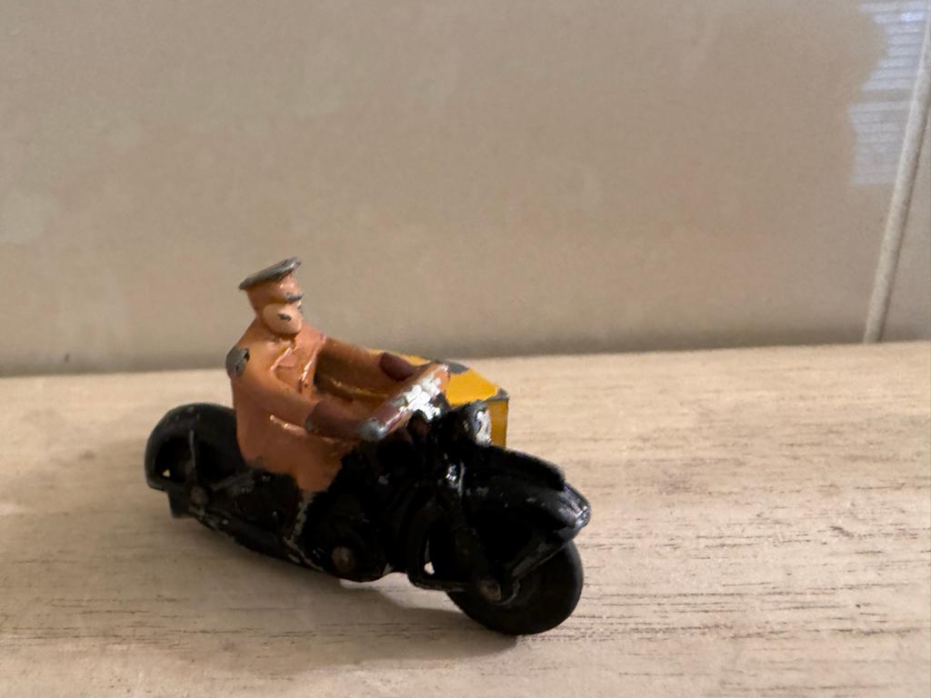 Dinky Toys Motor met Zijspan AAA - Origineel & Bespeeld, F, Gebruikt, G, Overige typen