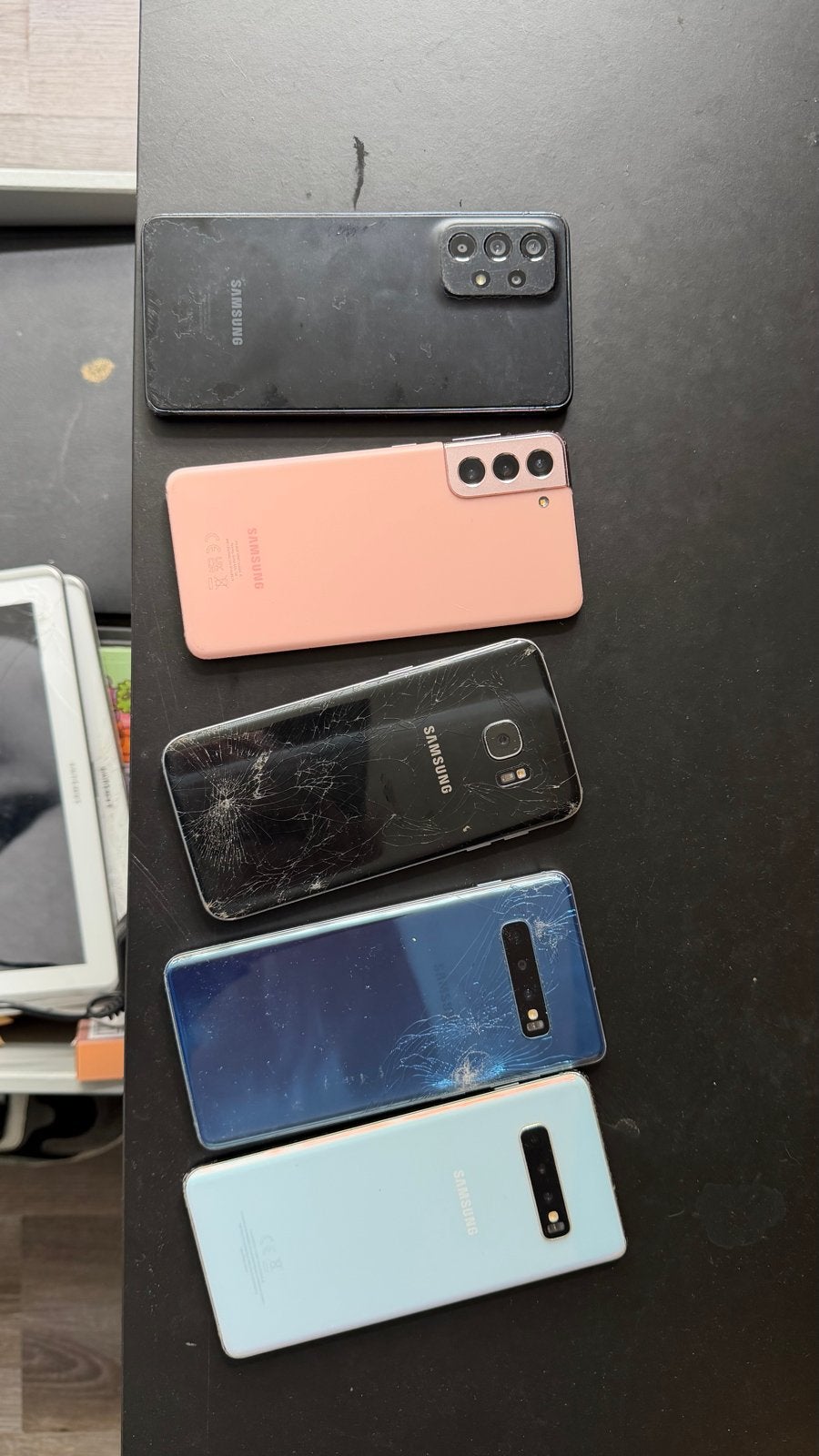 Telefoons met of zonder gebroken scherm/achterkant (voor ond, Overige modellen, Ophalen of Verzenden, Zonder simlock, Niet werkend
