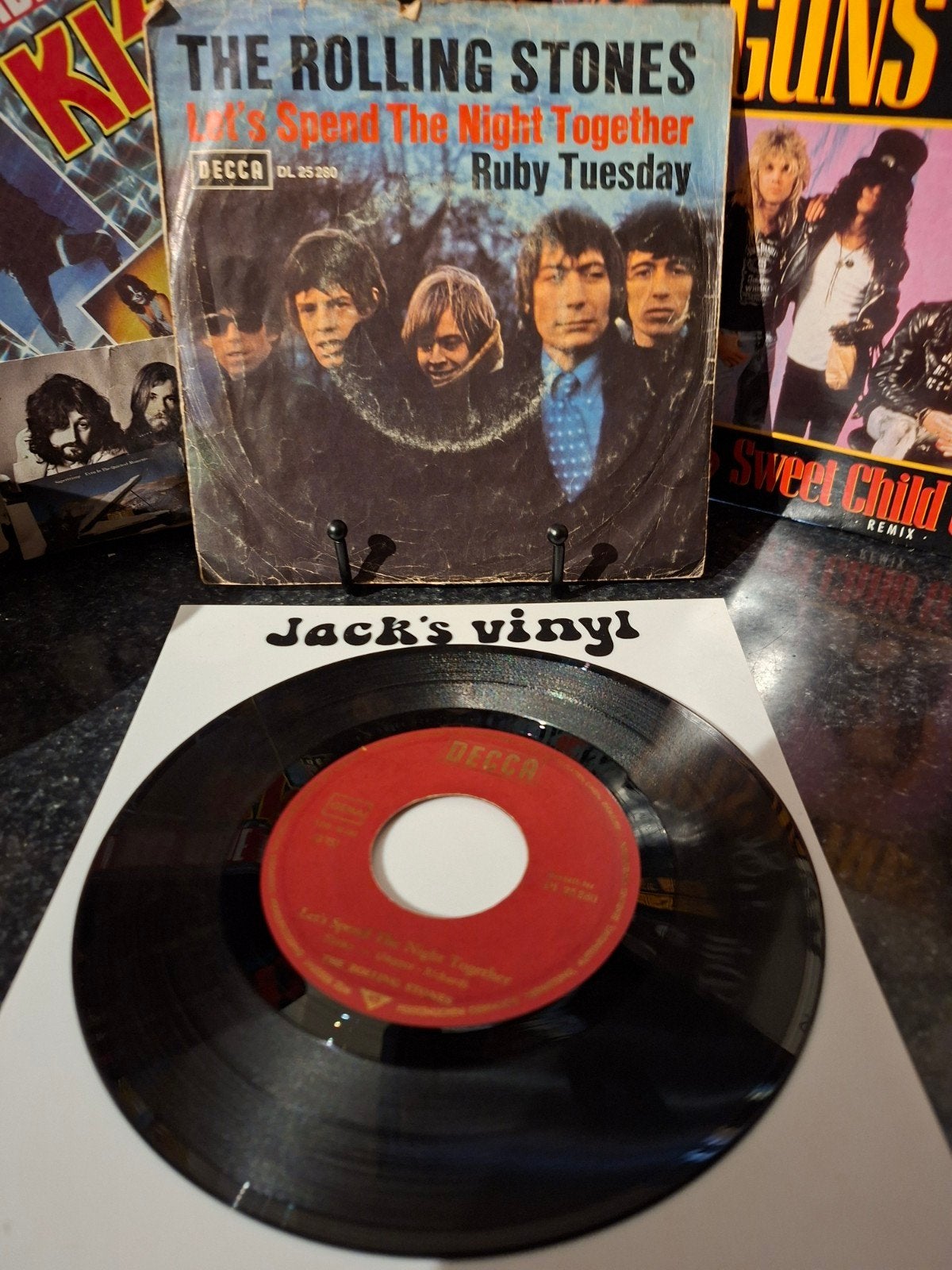 The Rolling Stones - Let's Spend The Night Together 1967, Inclusief binnenhoes, Ophalen of Verzenden, Gebruikt, 7 inch