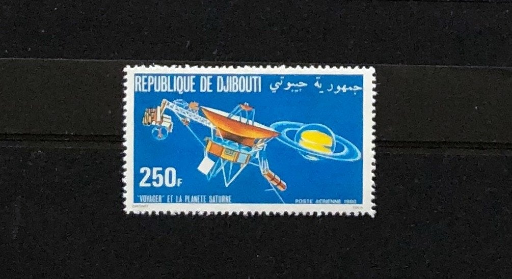 Djibouti 1980 Postfris Ruimtevaart Satelliet Saturnus, Ophalen of Verzenden, Overige landen, Postfris