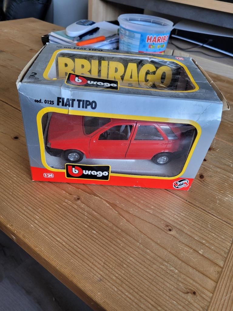 Fiat tipo, Auto, Burago, Burago, Nieuw