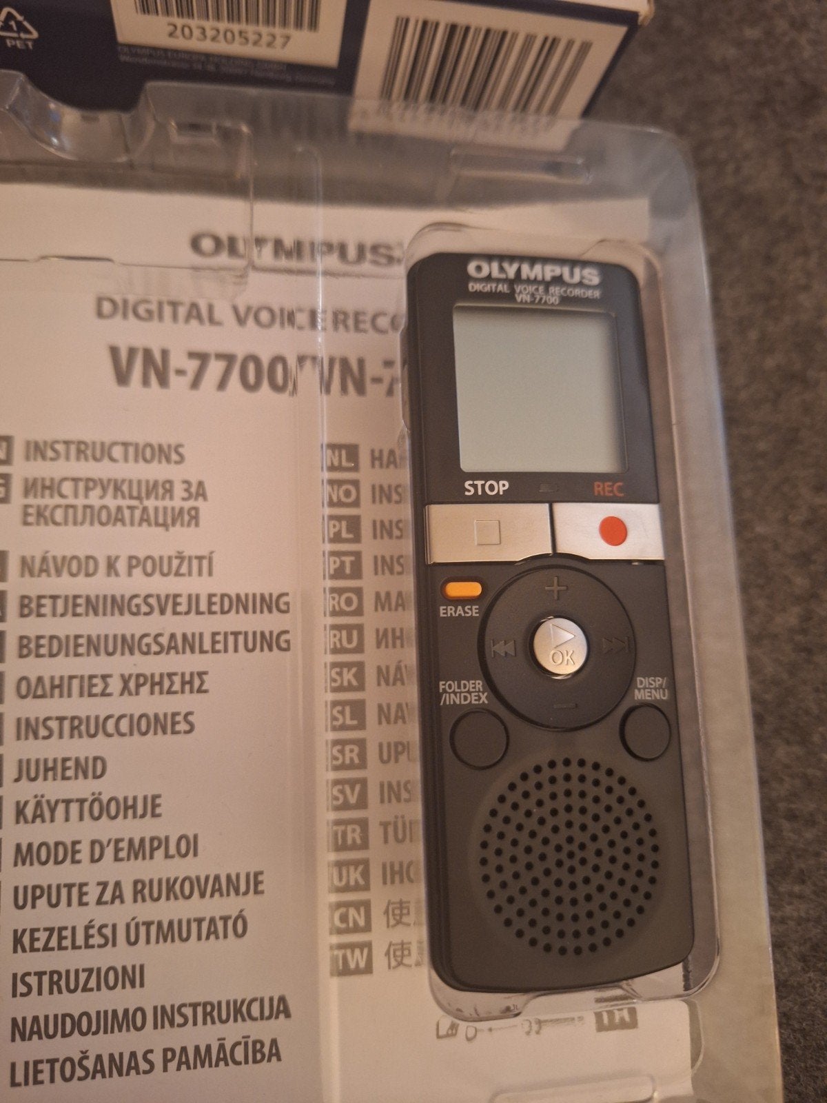 Olympische digitale voice recorder VN-7700, Ophalen of Verzenden