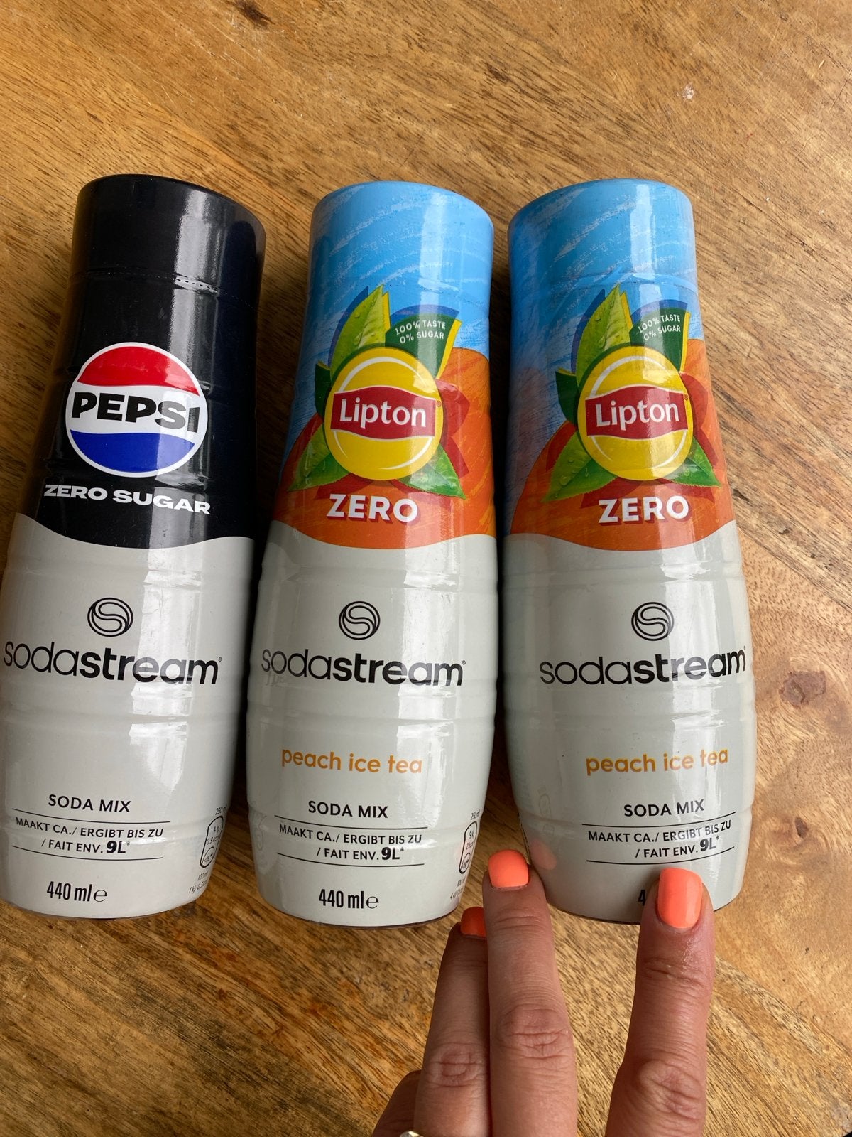 Sodastream soda mix 3*440ml, Ophalen of Verzenden