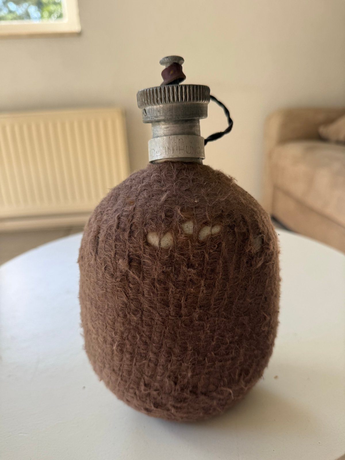 Vintage militaire veldfles - Made in Hungary, Ophalen of Verzenden, Overige soorten, Overige gebieden, Overige typen