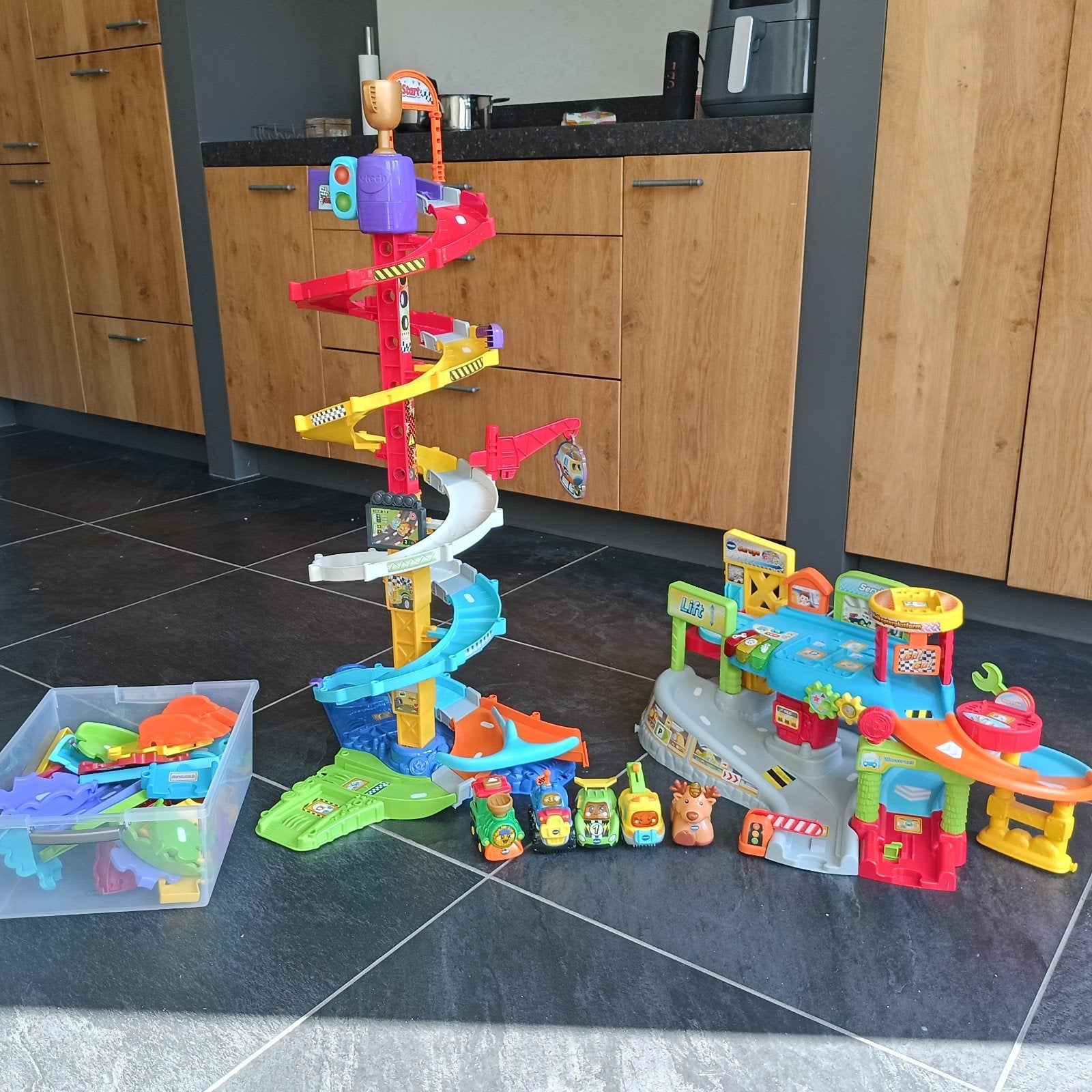 VTech Toet Toet Auto's Grote Speelset met Extra's, Ophalen, Gebruikt