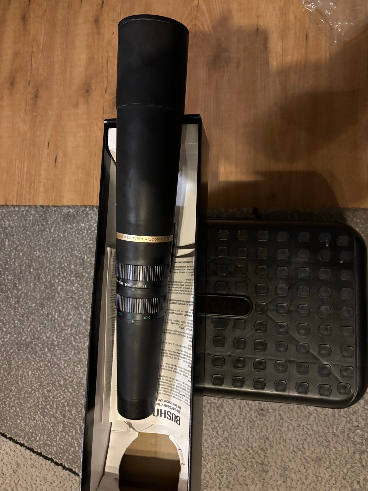Bausch & Lomb Discoverer 15-60x60mm Zoom Spotting Scope, Ophalen, Zo goed als nieuw