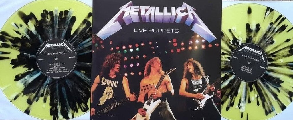 Metallica - Live Puppets 1986 + many extra's poster Tourbook, Metal, Verzenden, Inclusief poster, Zo goed als nieuw