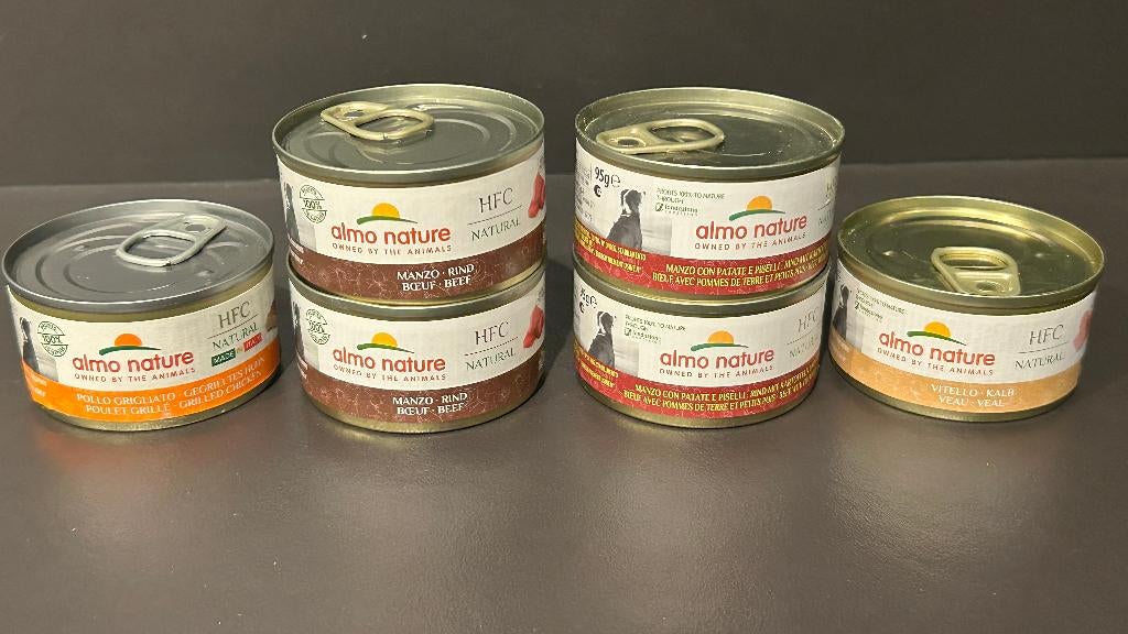 6 x Almo Nature Daily paté 70g, Dieren en Toebehoren, Dierenvoeding, Ophalen of Verzenden, Hond