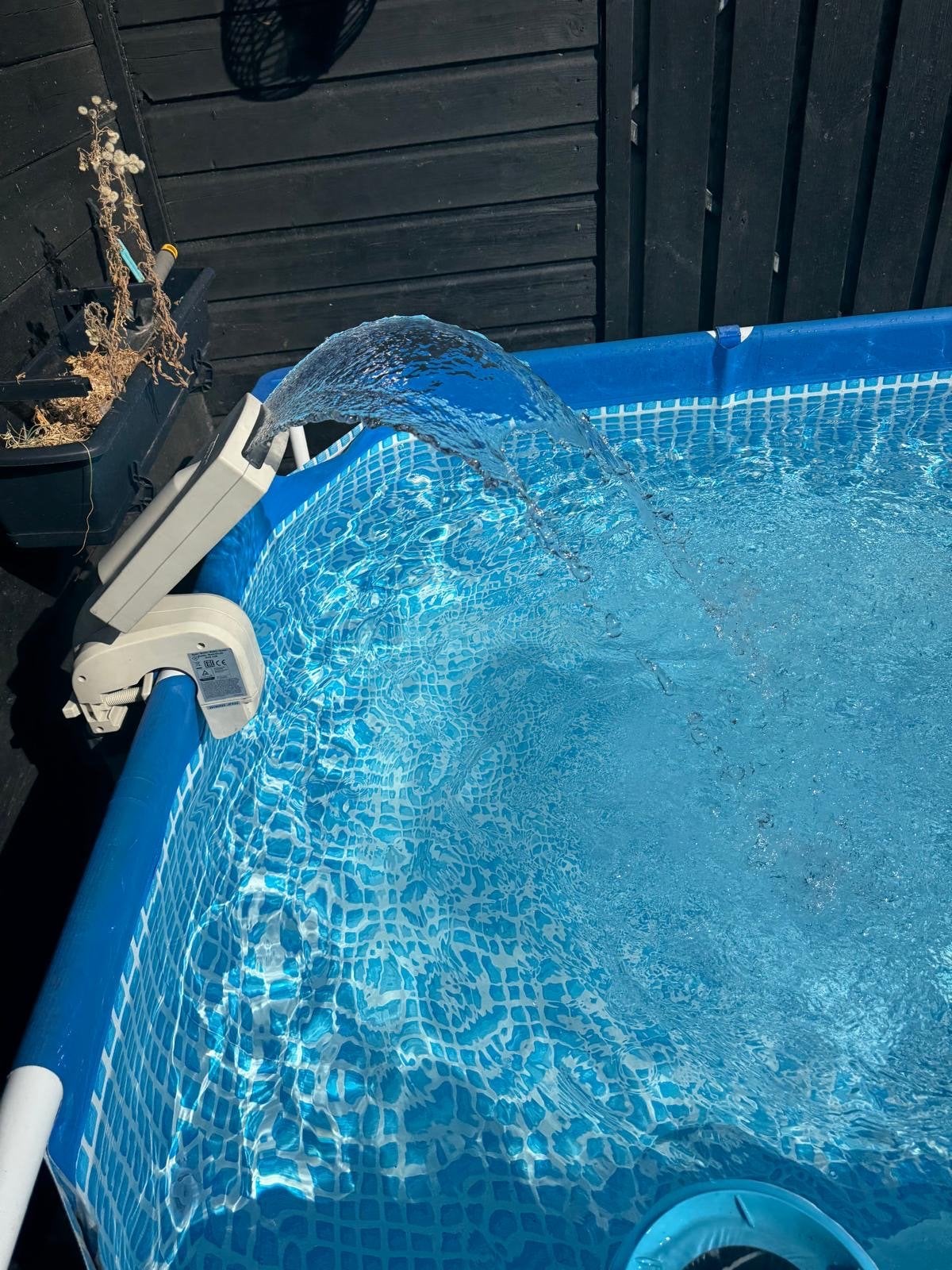 Waterval voor Intex of Bestway zwembad, Tuin en Terras, Ophalen of Verzenden, Gebruikt, Overige typen