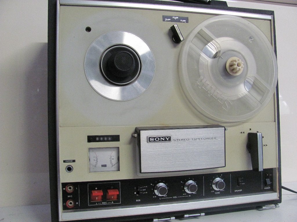 SONY stereo tapecorder type:TC-252, Audio, Tv en Foto, Bandrecorders, Ophalen, Bandrecorder