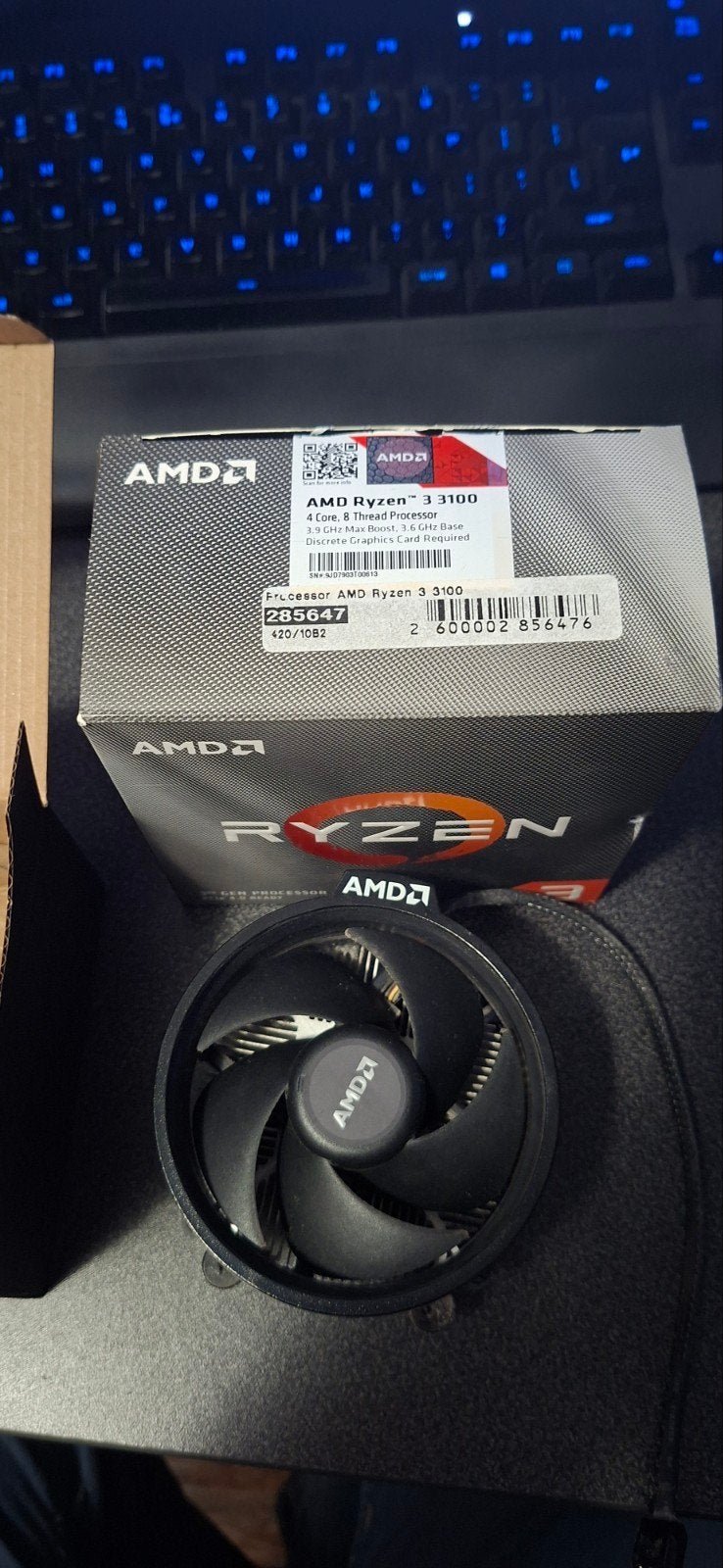 AMD Ryzen 3 3100, Computers en Software, Ophalen of Verzenden, Nieuw, 3 tot 4 Ghz