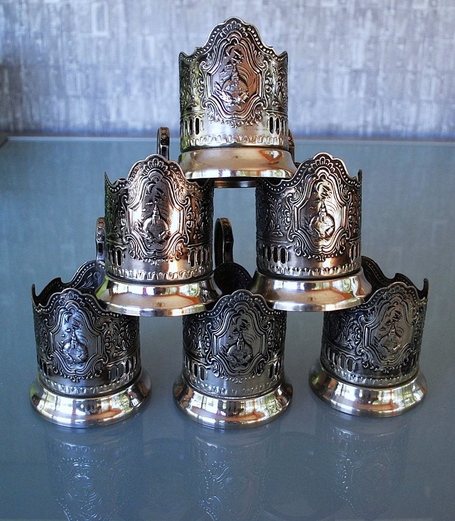 Raket en Satelliet Boven Moskou € 14,- Compleet set 6 stuks, Ophalen of Verzenden