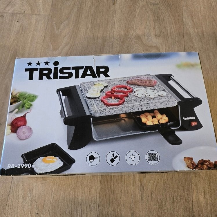 steengrill / gourmet stel (nieuw), Witgoed en Apparatuur, Ophalen of Verzenden, Gebruikt, 4 t/m 7 personen