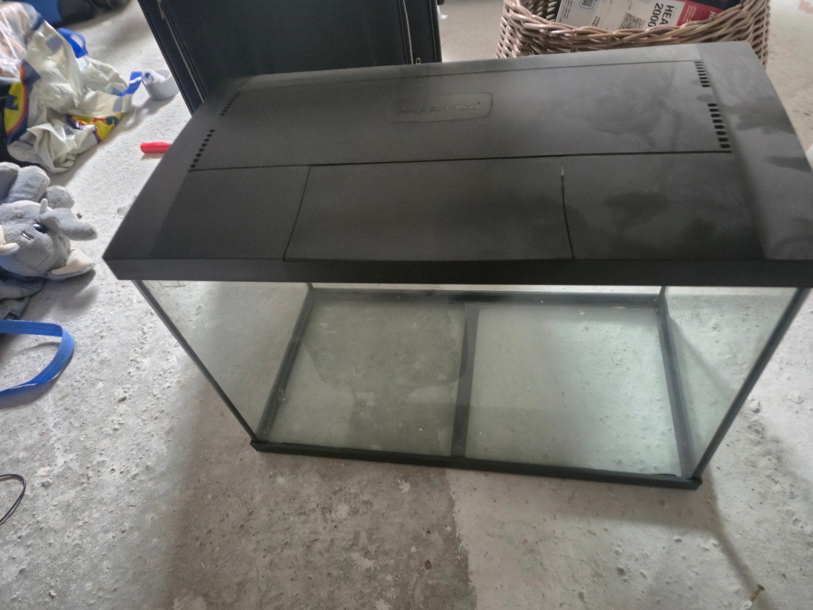 Superfish aquarium met deksel, Ophalen, Zo goed als nieuw, Superfish, Inclusief deksel