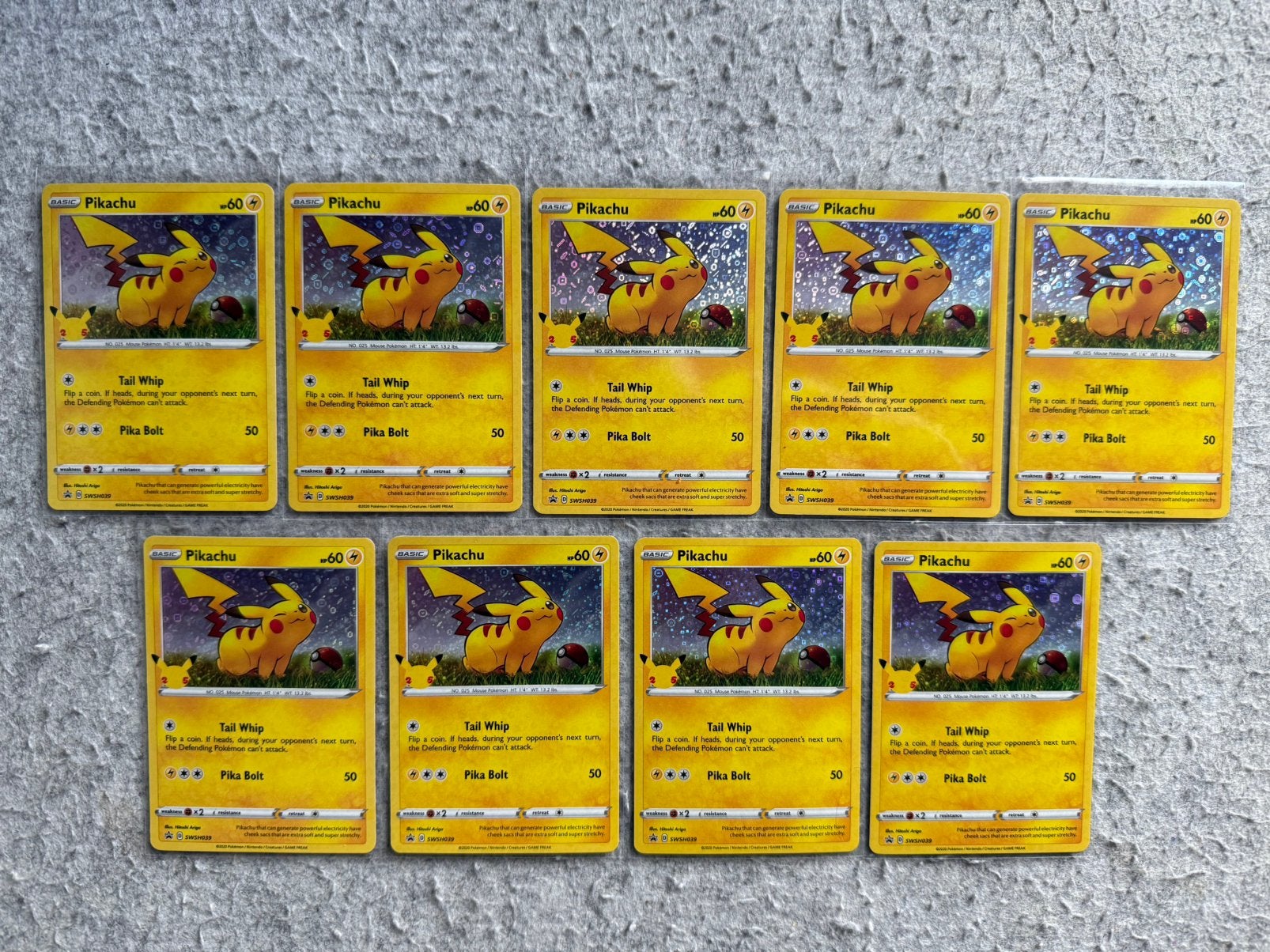 Pokémon TCG | 9x Pikachu General Mills Promo’s cards (2020), Hobby en Vrije tijd, Ophalen of Verzenden, Zo goed als nieuw